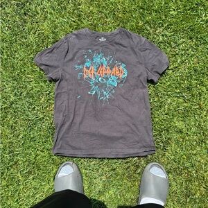 Hollister Def Leppard Graphic Tee NWOT